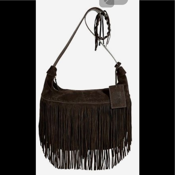 Ralph Lauren Handbags - Ralph Lauren Limited Edition Brown suede bag